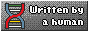 Written by a human badge